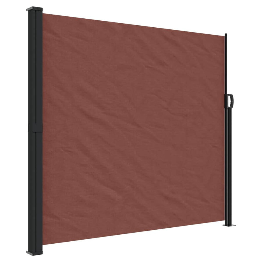 Windscherm Uittrekbaar 180X500 Cm Bruin