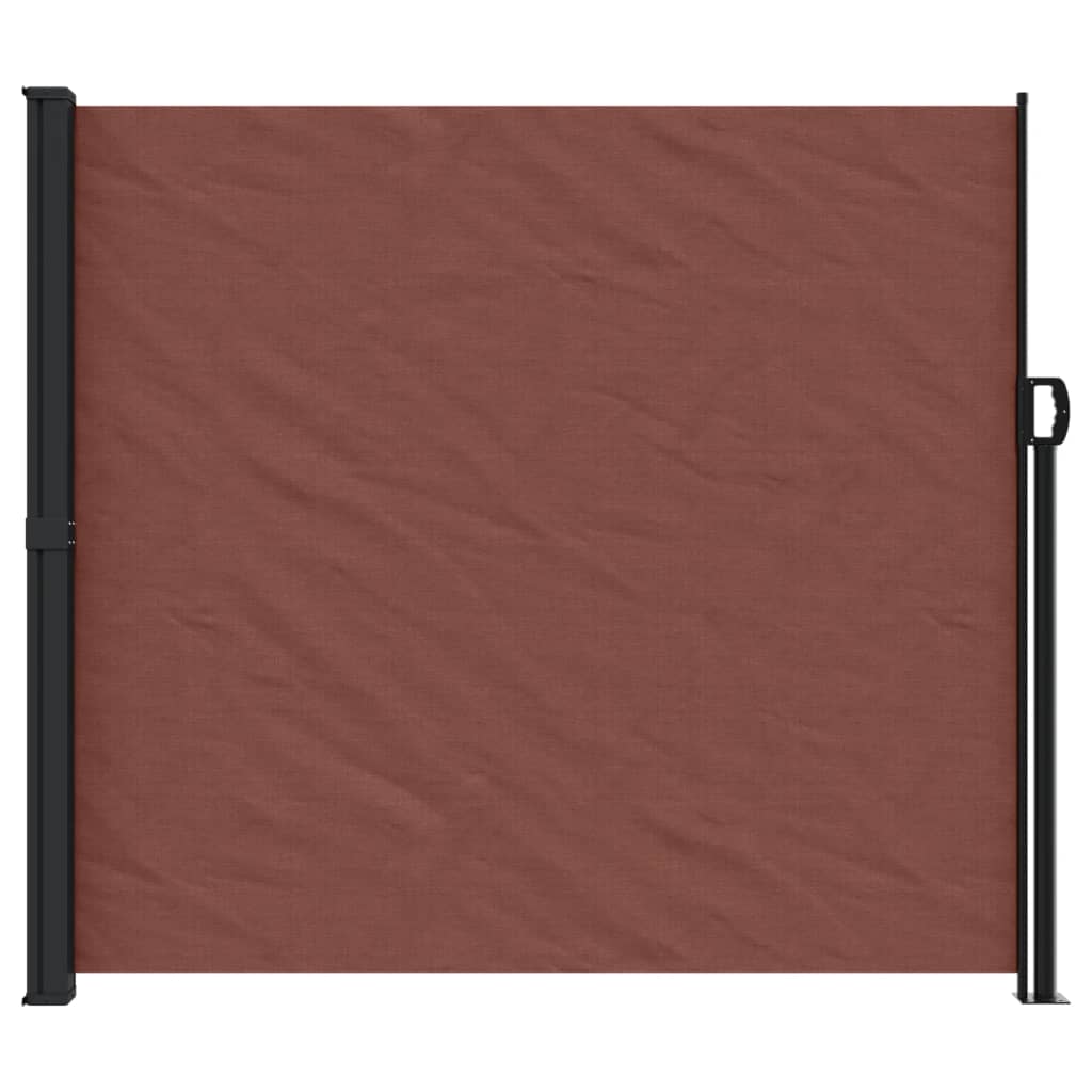 Windscherm Uittrekbaar 180X500 Cm Bruin