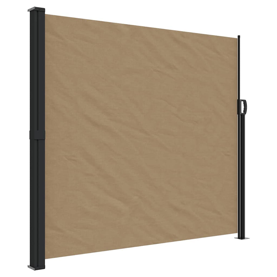 Windscherm Uittrekbaar Taupe 180 x 500 cm