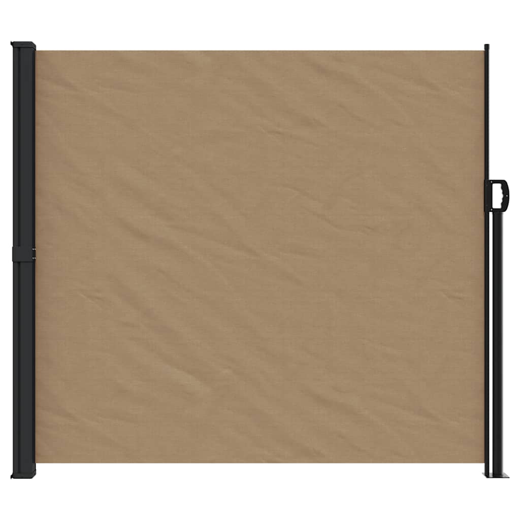 Windscherm Uittrekbaar Taupe 180 x 500 cm
