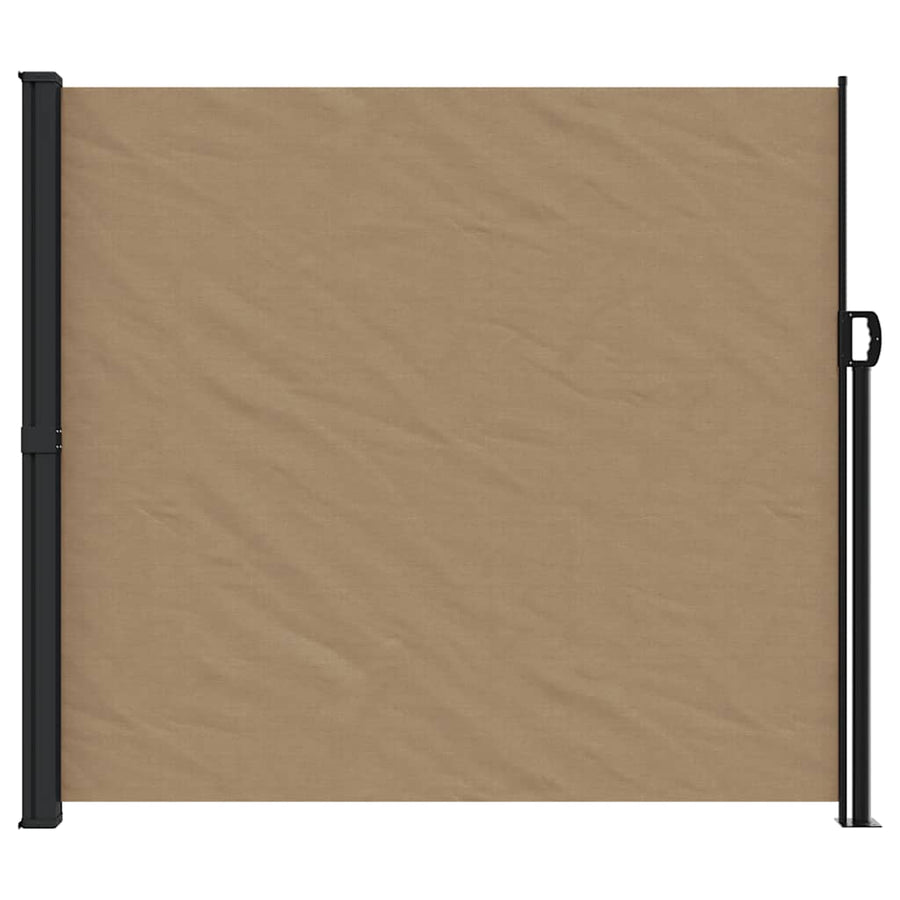 Windscherm Uittrekbaar Taupe 180 x 500 cm