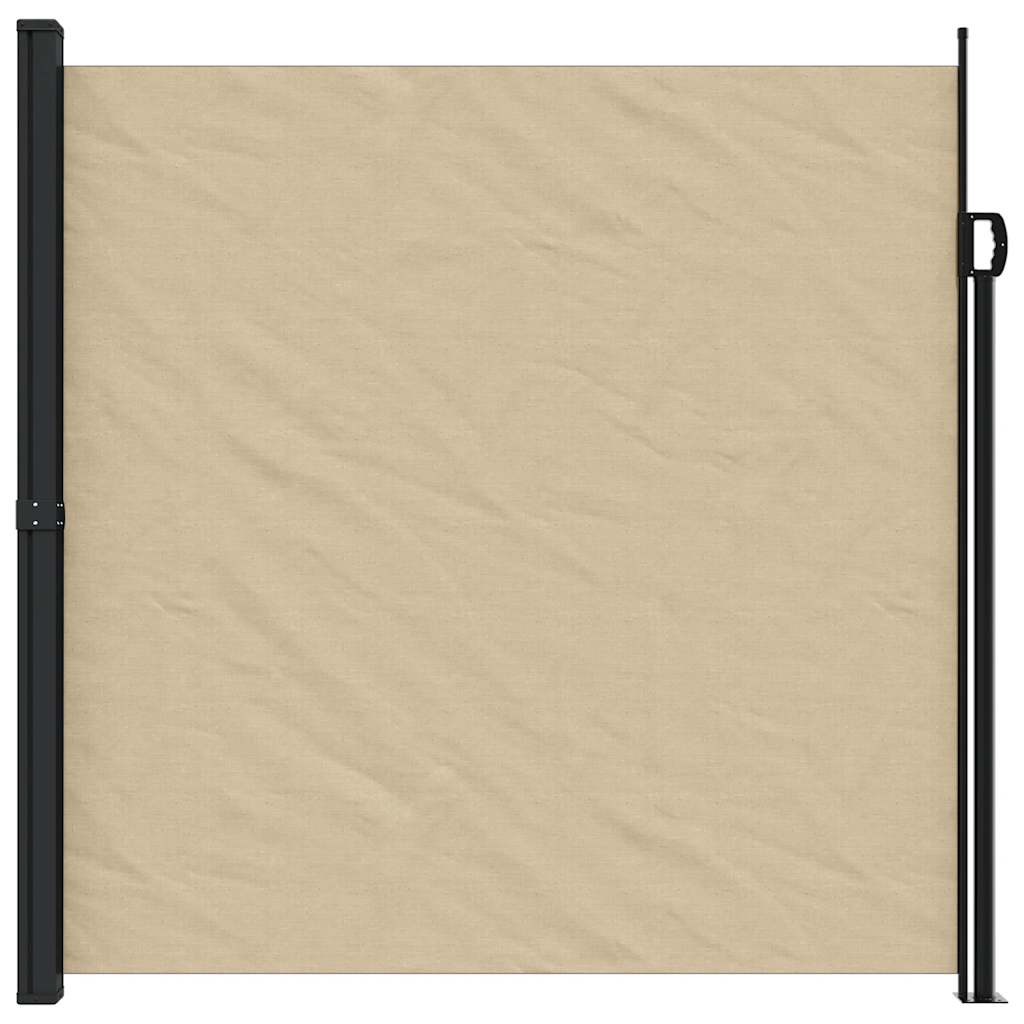 Windscherm Uittrekbaar Beige 200 x 500 cm