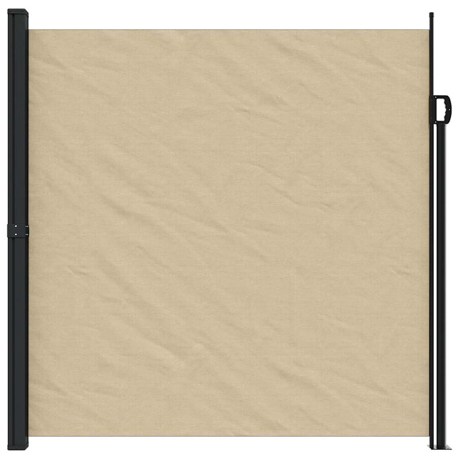 Windscherm Uittrekbaar Beige 200 x 500 cm