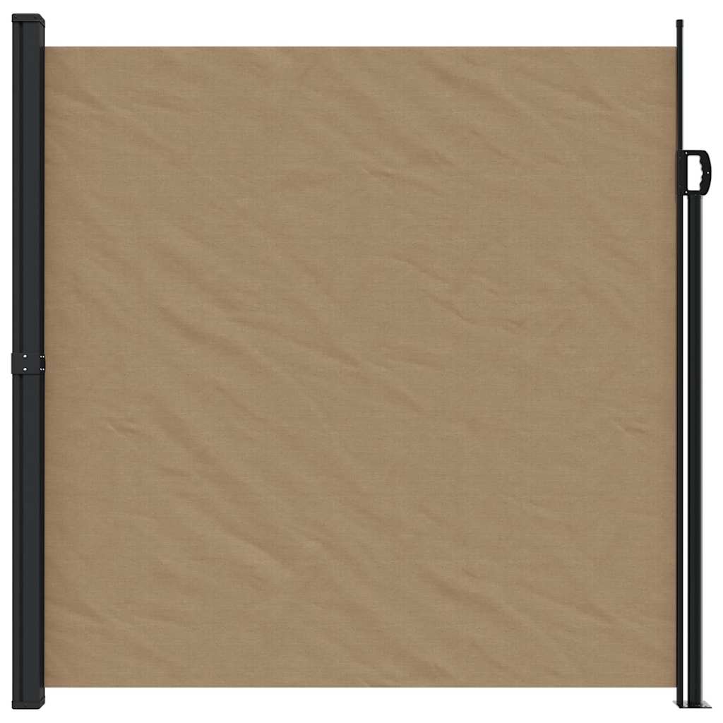 Windscherm Uittrekbaar Taupe 200 x 500 cm
