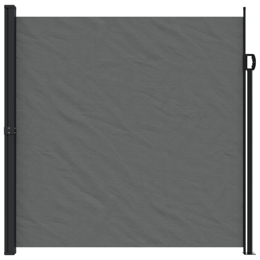 Windscherm Uittrekbaar 200X500 Cm Antracietkleurig