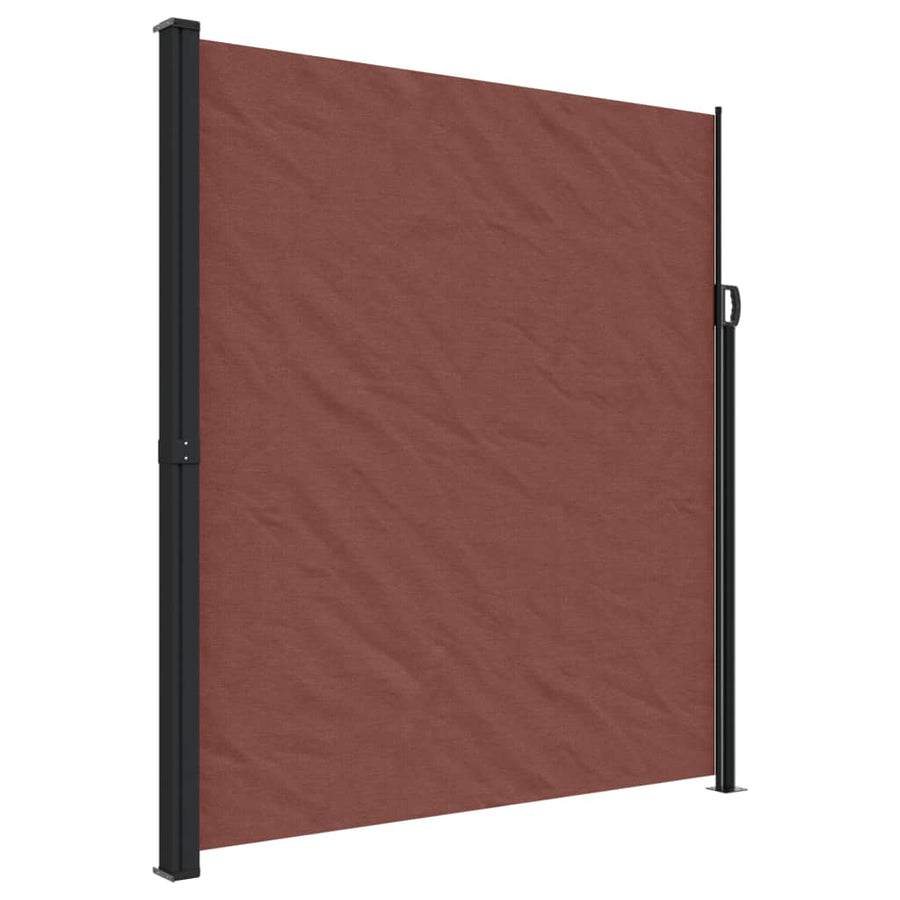 Windscherm Uittrekbaar 220X500 Cm Bruin
