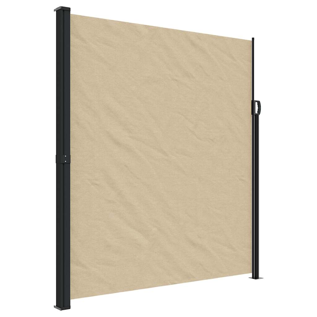 Windscherm Uittrekbaar Beige 220 x 500 cm