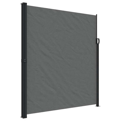 Windscherm Uittrekbaar Kleurig Antraciet 220 x 500 cm