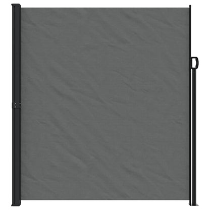 Windscherm Uittrekbaar Kleurig Antraciet 220 x 500 cm