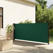 Retractable windbreak 120x600 cm dark green