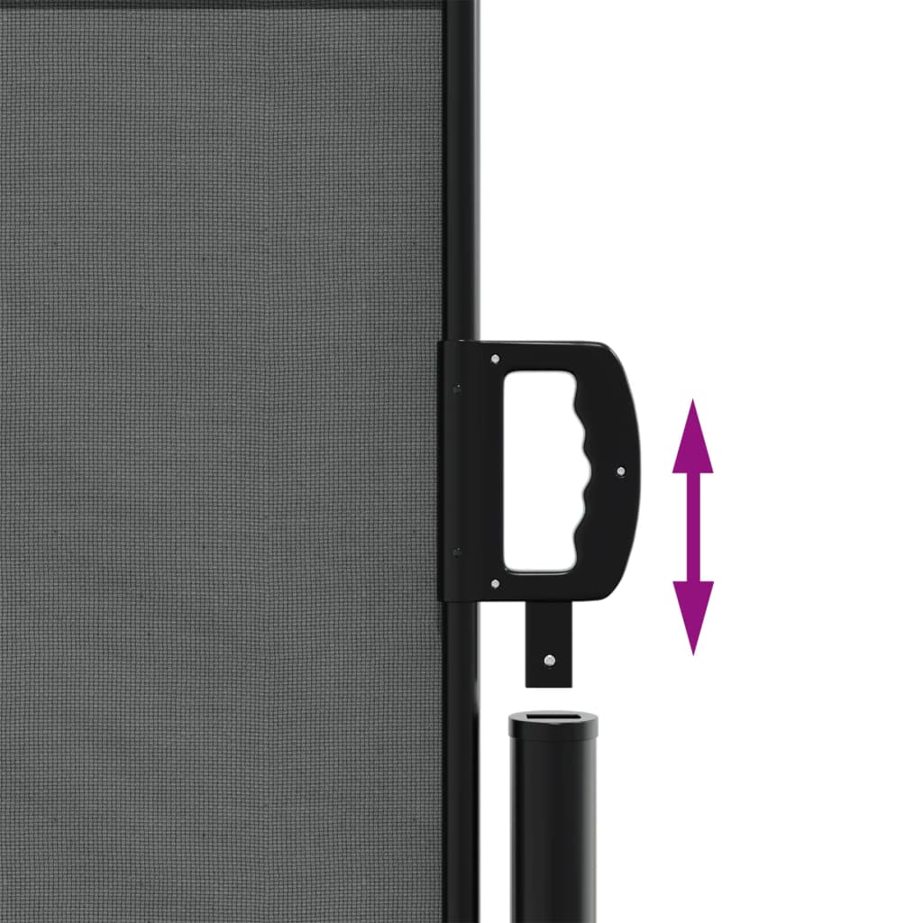 Windscherm Uittrekbaar 120X600 Cm Antraciet