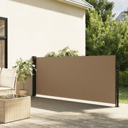 Retractable Windscreen 140x600 cm Taupe