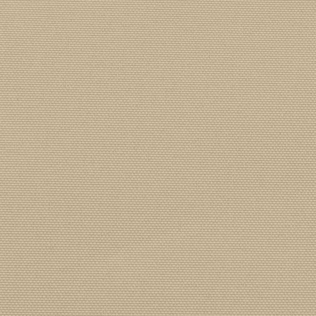 Windscherm uittrekbaar 160x600 cm beige