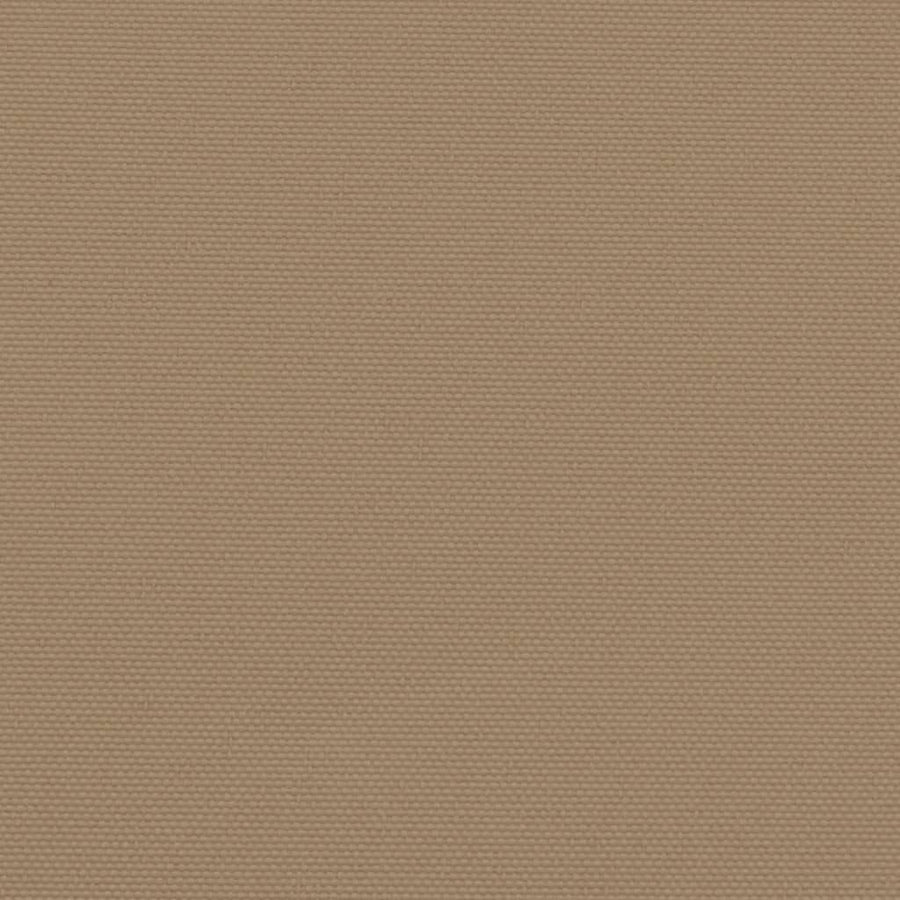 Windscherm uittrekbaar 160x600 cm taupe