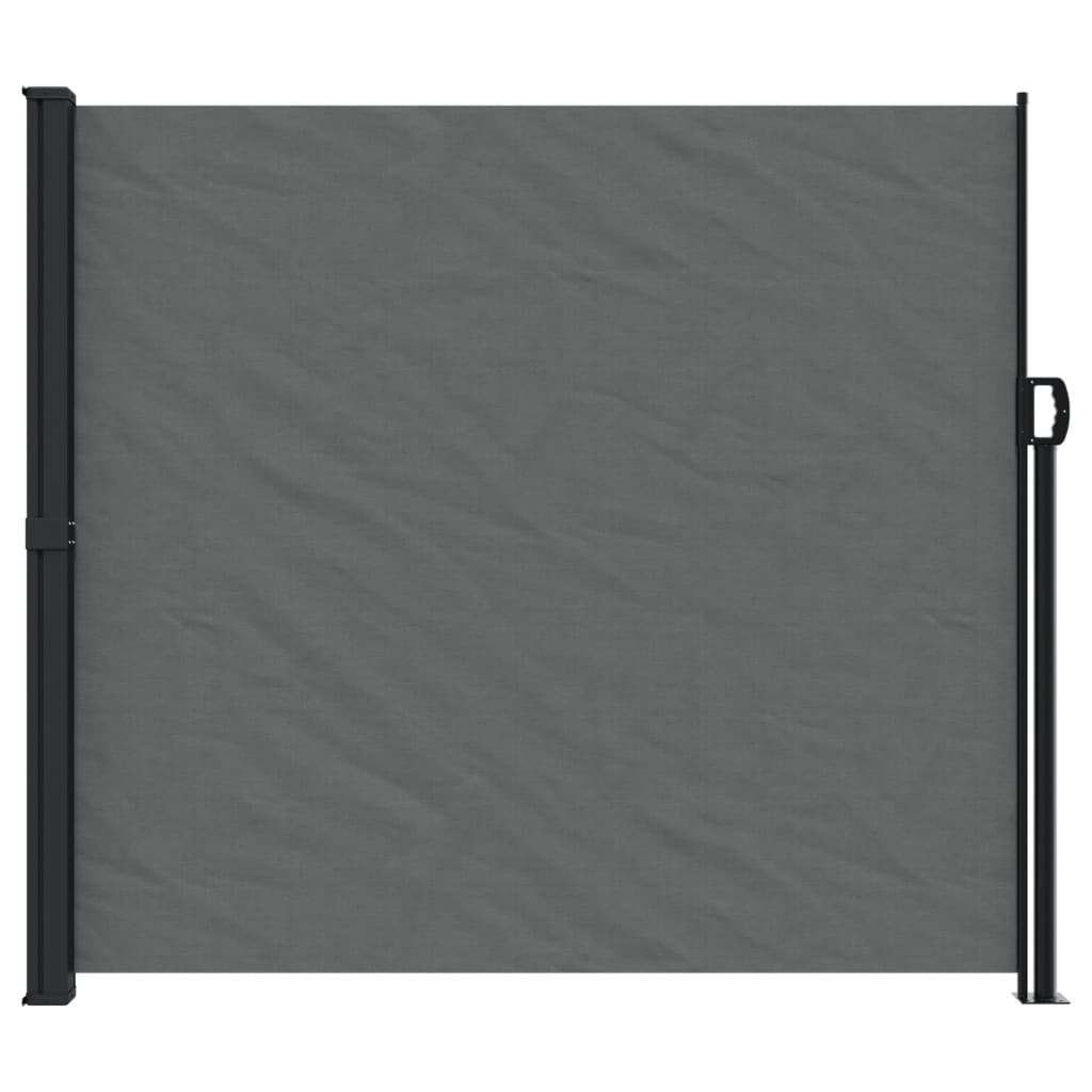 Windscherm Uittrekbaar 180X600 Cm Antracietkleurig