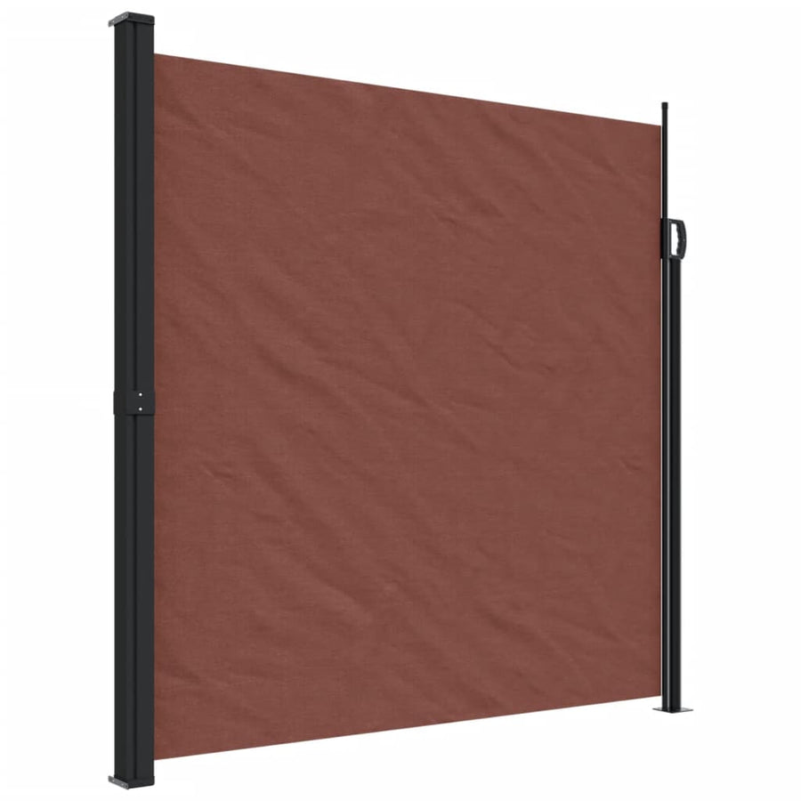 Windscherm Uittrekbaar 200X600 Cm Bruin