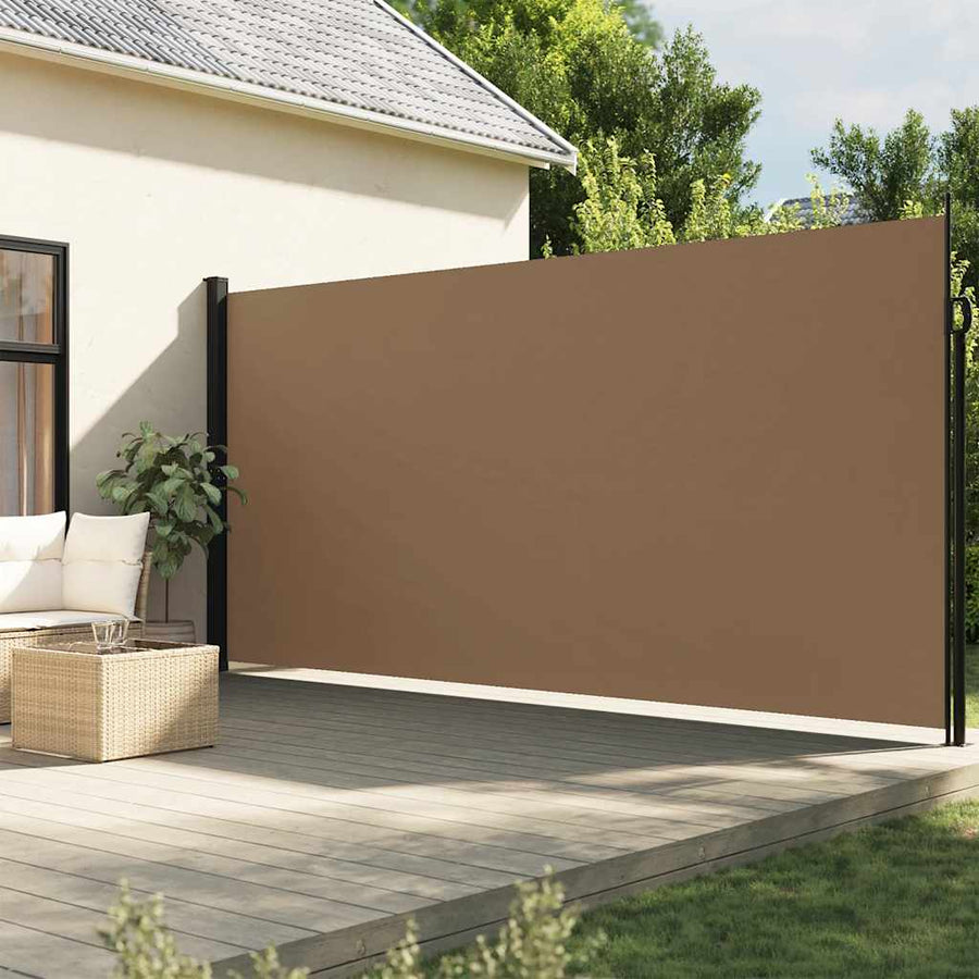 Windscherm Uittrekbaar Taupe 200 x 600 cm