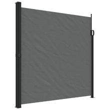 Windscherm Uittrekbaar Kleurig Antraciet 200 x 600 cm