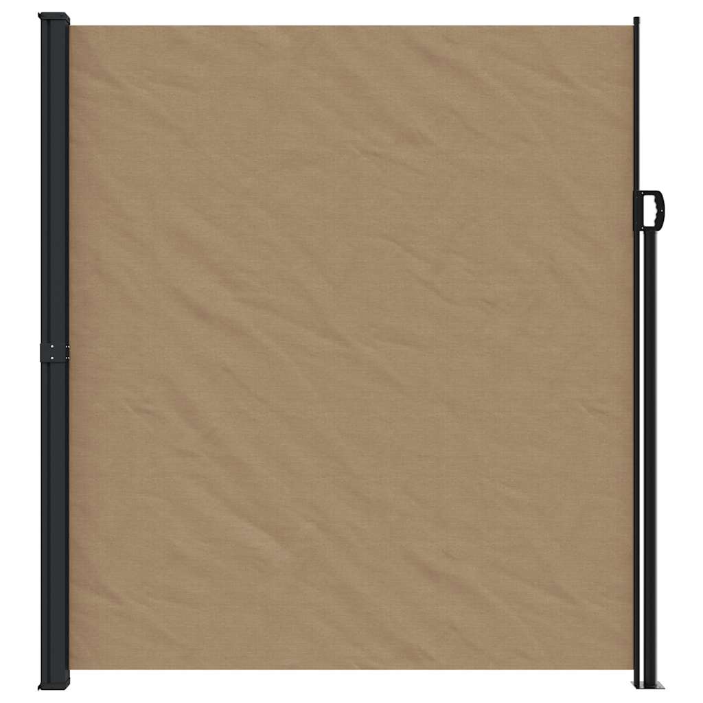 Windscherm Uittrekbaar Taupe 220 x 600 cm