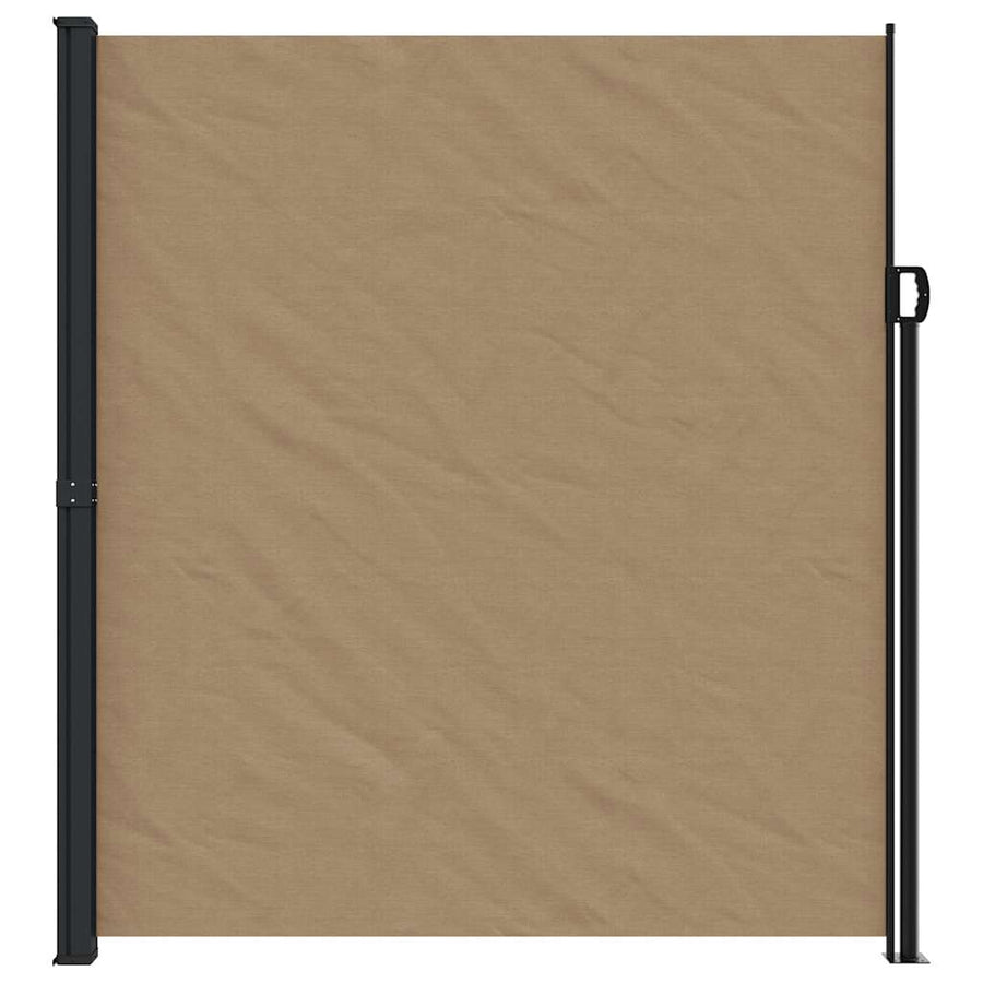 Windscherm Uittrekbaar Taupe 220 x 600 cm