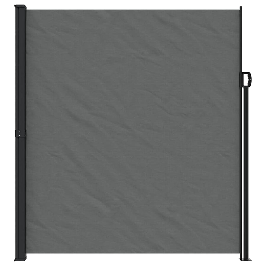 Windscherm Uittrekbaar Kleurig Antraciet 220 x 600 cm