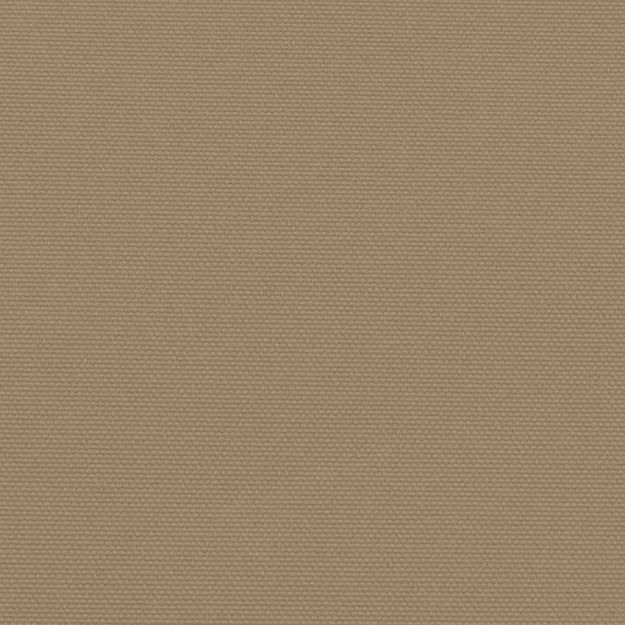 Windscherm uittrekbaar 100x600 cm taupe