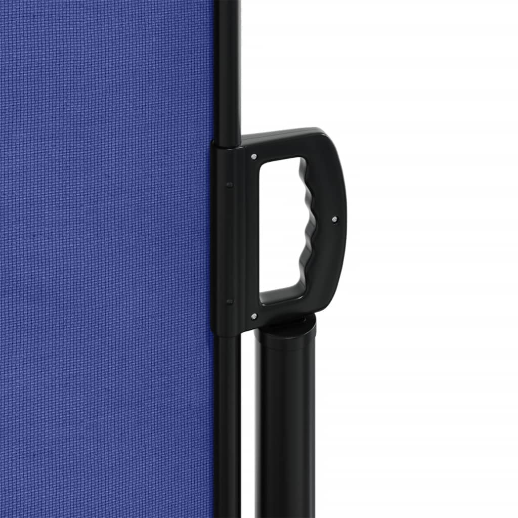 Windscherm Uittrekbaar 120X600 Cm Blauw Blauw