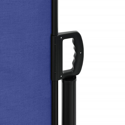 Windscherm Uittrekbaar 120X600 Cm Blauw Blauw