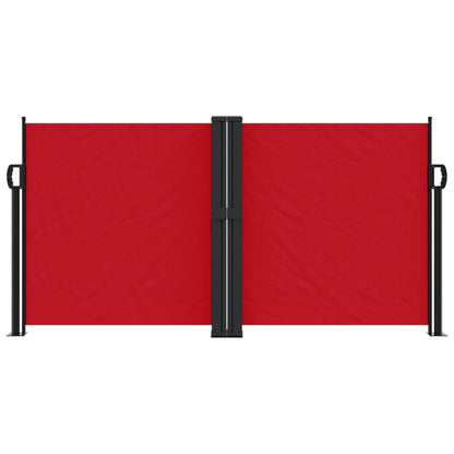 Windscherm Uittrekbaar 120X600 Cm Rood Groen