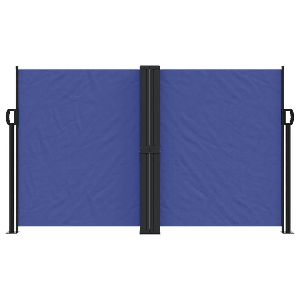Windscherm Uittrekbaar 140X600 Cm Blauw Groen