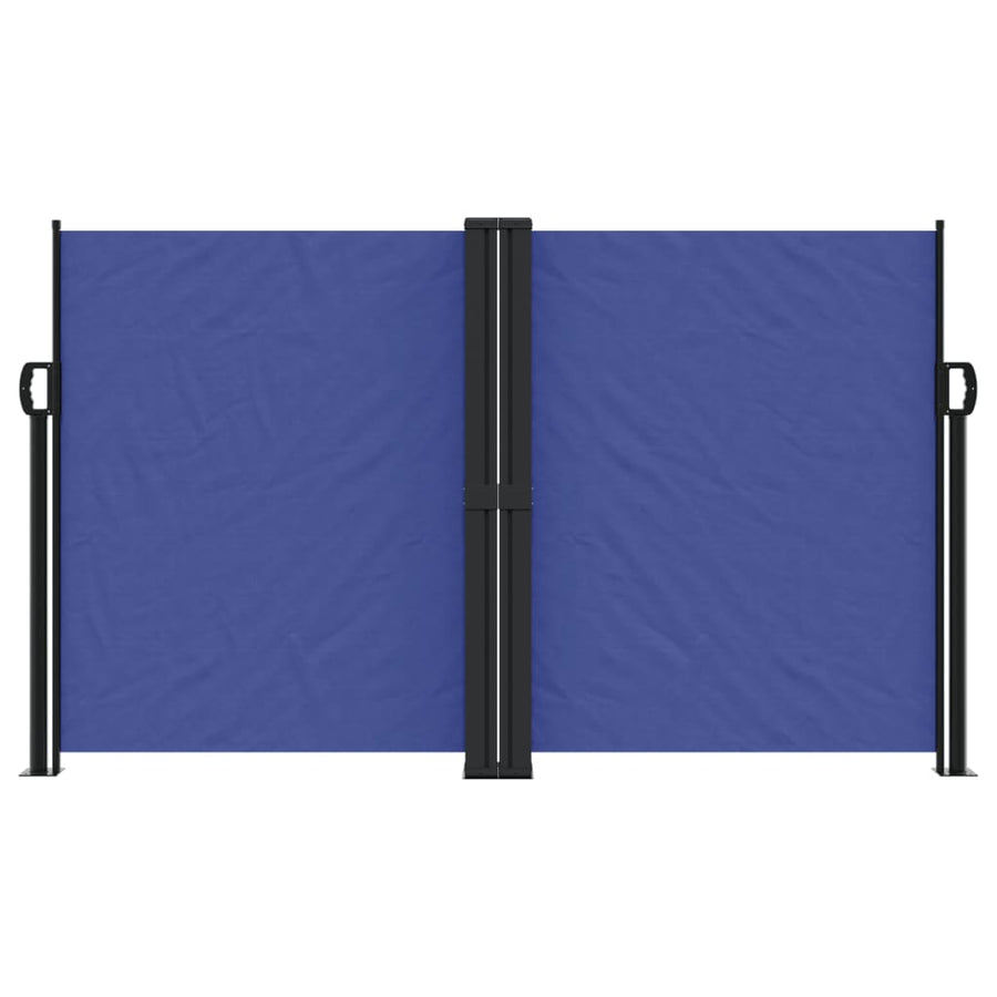 Windscherm Uittrekbaar 140X600 Cm Blauw Groen
