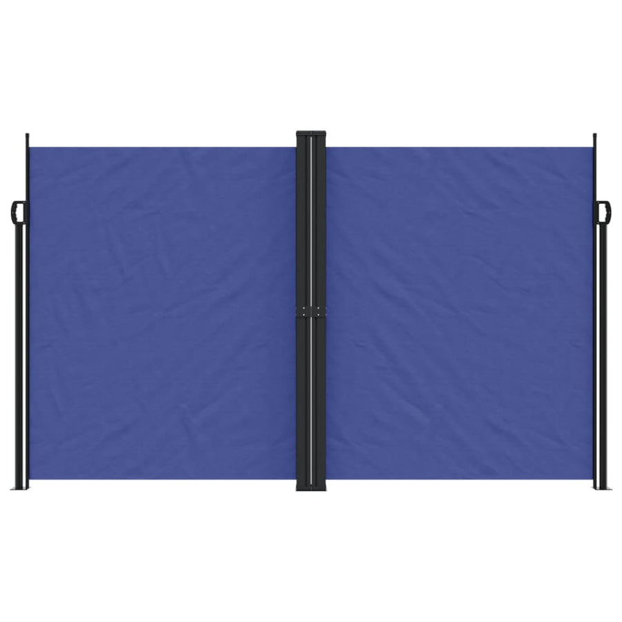 Windscherm Uittrekbaar 200X600 Cm Blauw