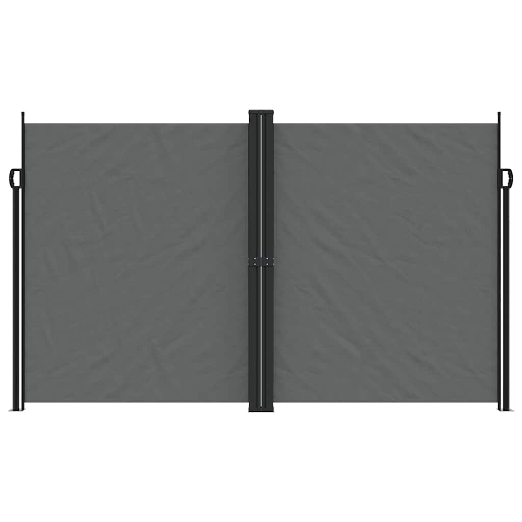 Windscherm Uittrekbaar Kleurig Antraciet 200 x 600 cm