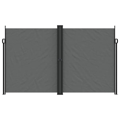 Windscherm Uittrekbaar Kleurig Antraciet 200 x 600 cm