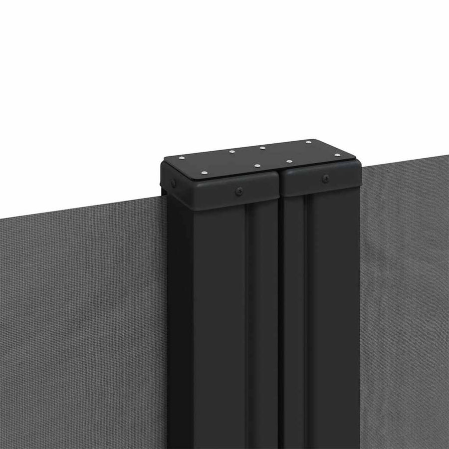 Windscherm Uittrekbaar Kleurig Antraciet 200 x 600 cm
