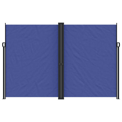 Windscherm Uittrekbaar 220X600 Cm Blauw Blauw