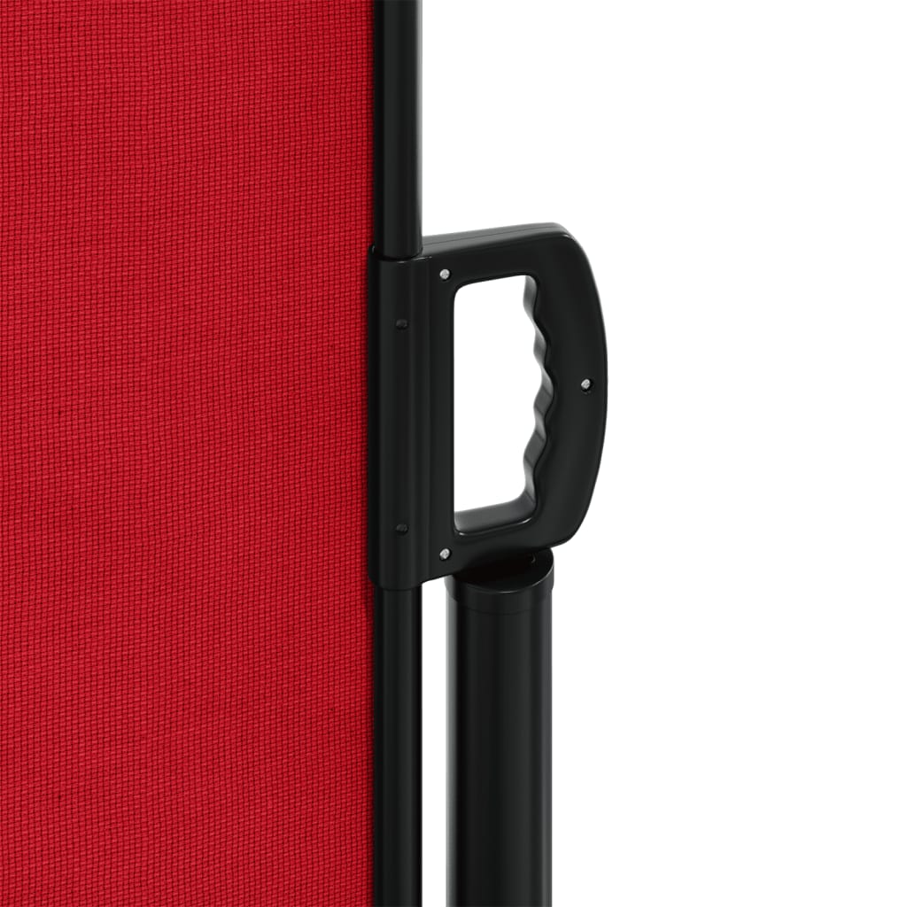 Windscherm Uittrekbaar 220X600 Cm Rood Groen