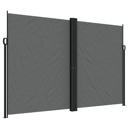 Windscherm Uittrekbaar Kleurig Antraciet 220 x 600 cm