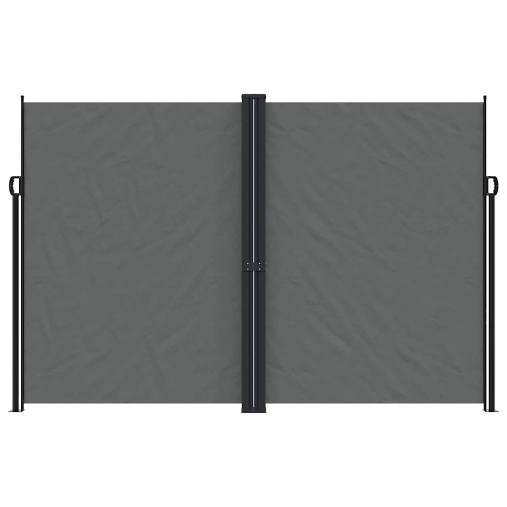 Windscherm Uittrekbaar Kleurig Antraciet 220 x 600 cm