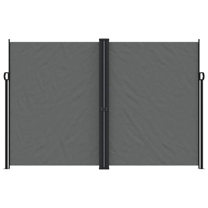 Windscherm Uittrekbaar Kleurig Antraciet 220 x 600 cm