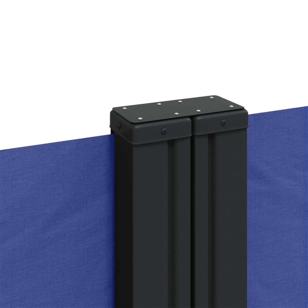 Windscherm Uittrekbaar 100X1000 Cm Blauw