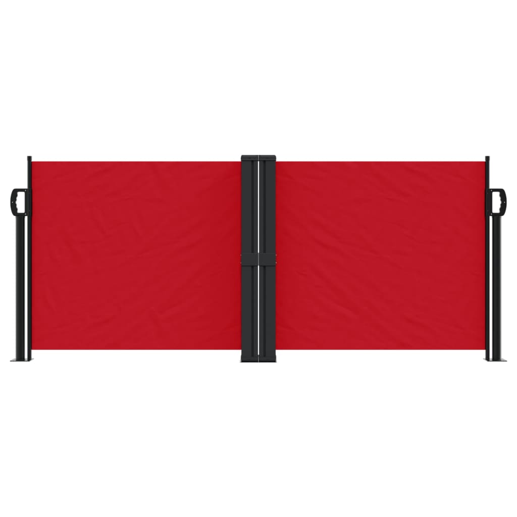 Windscherm Uittrekbaar 100X1000 Cm Rood