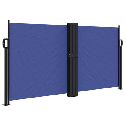 Windscherm Uittrekbaar 120X1000 Cm Blauw