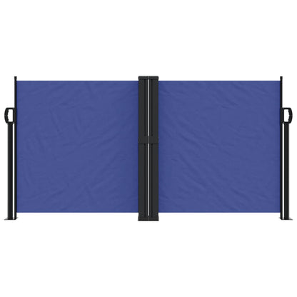 Windscherm Uittrekbaar 120X1000 Cm Blauw