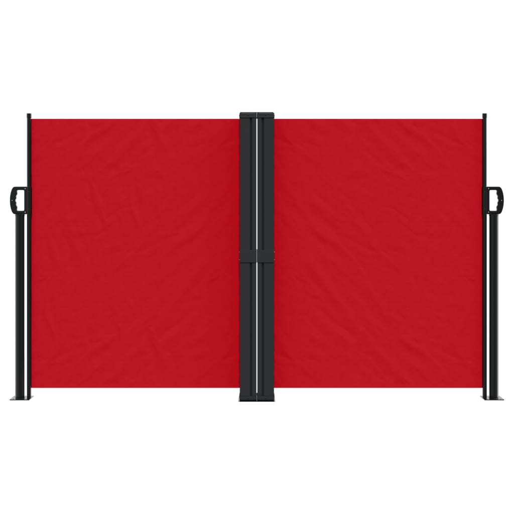 Windscherm Uittrekbaar 140X1000 Cm Rood