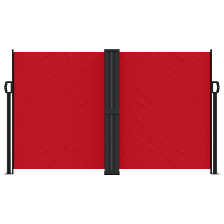 Windscherm Uittrekbaar 140X1000 Cm Rood