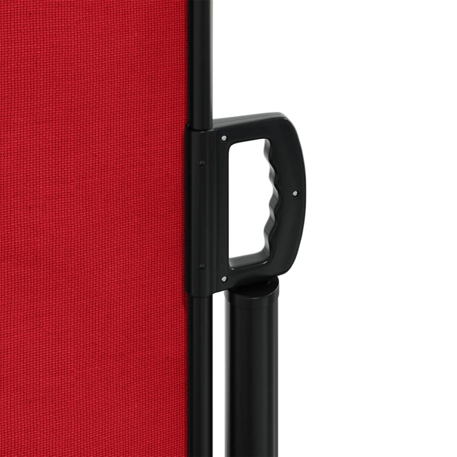 Windscherm Uittrekbaar 140X1000 Cm Rood