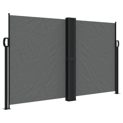 Windscherm Uittrekbaar 140X1000 Cm Antraciet