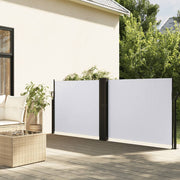 Retractable Windbreak 140x1000 cm white