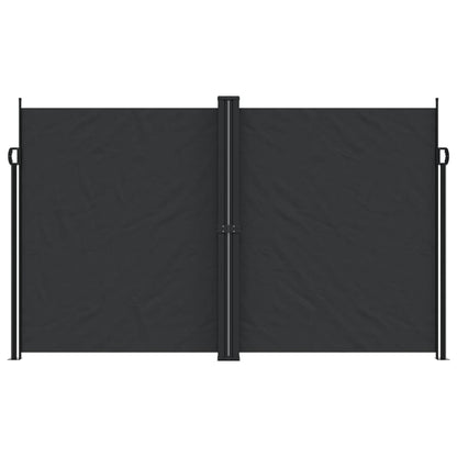 Windscherm Uittrekbaar Zwart 200 x 1000 cm